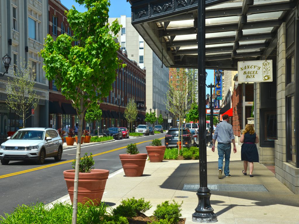 South Fourth Street Streetscape Improvements Revives a Historic ...